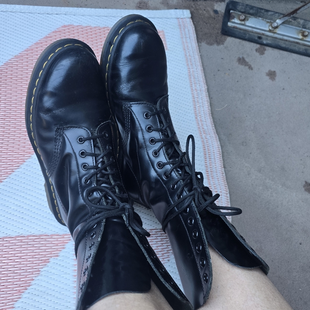 Doc Martin Black Boots